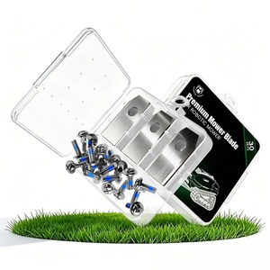Lames de <span class=keywords><strong>tondeuse</strong></span> robotisée en acier inoxydable, vente directe d'usine, 260ACX 35x18mm, compatibles avec la <span class=keywords><strong>tondeuse</strong></span> <span class=keywords><strong>robot</strong></span> Ecovacs Goat - Product Image 5