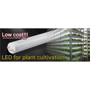 16W <b>LED</b> Grow <b>Tube</b> Light for Hydroponics and Vertical Farming, Full Spectrum Plant Growth Lighting - Product Image 1