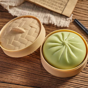 Boules anti-stress colorées en forme de raviolis, jouets sensoriels Fidget, jouets sensoriels en forme de nourriture, boules à presser en forme de pain à la vapeur, cadeaux - Product Image 5