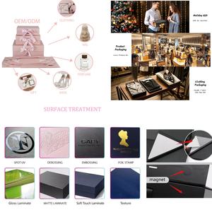 Boîte d'Emballage Magnétique Pliante Unique en Carton Gris, Petite et Tendance, pour Cosmétiques et Soins de la Peau - Product Image 4