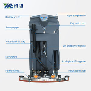 Épurateur résistant de plancher de réservoir d'<span class=keywords><strong>eau</strong></span> de l'équipement industriel 65L avec la technologie de nettoyage avancée - Product Image 1