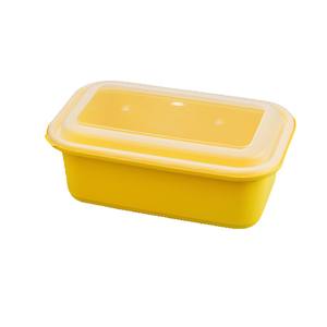 Fiambrera de plástico desechable, rectangular, gruesa, para microondas, con hebilla de seguridad, tapa de plástico, para llevar - Product Image 5