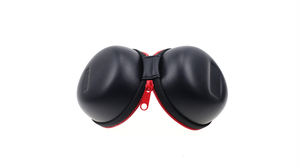 Estuche de viaje redondo de cuero PU al por mayor en negro impermeable Eva Smart Carrying Etui Rigide Case para coches y dispositivos inteligentes - Product Image 3