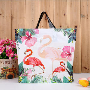 50 pièces <span class=keywords><strong>de</strong></span> sacs d'emballage <span class=keywords><strong>de</strong></span> vêtements <span class=keywords><strong>de</strong></span> Shopping en plastique <span class=keywords><strong>de</strong></span> haute qualité, fleur PE cadeau pour fourniture <span class=keywords><strong>de</strong></span> fête noël nouvel an - Product Image 6