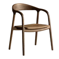 JP Vente en gros Offre Spéciale nouveau design de salle à manger nordique en bois massif Mobilier de restaurant Chaise de salle à manger