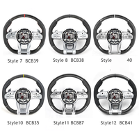 Volant en fibre de carbone LED pour Mercedes Benz Classe E, S, C, G (modèles W205, W204, W212, W211, W213, W222, W218) – Mise à niveau du modèle ancien vers le nouveau modèle