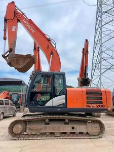 รถขุดไฮดรอลิกตีนตะขาบขนาดกลาง Hitachi Zaxis 200-5G รุ่น Zx200 มือสอง เครื่องจักรก่อสร้างสำหรับงานวิศวกรรม - Product Image 2