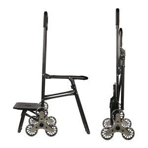 Koltuk alışveriş arabası çantası sandalye ile bir sürü ağırlık alışveriş arabası çantası taşıyan - Product Image 2