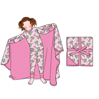 Couverture en bambou double couche Little Glow Kid, nouveau style, prix de gros, 50x50, imprimée et unie, pour tout-petits
