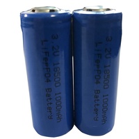 Baterai LiFePO4 18500 3.2V 1000mAh, Baterai LiFePO4 18500 3.2V 1000mAh yang Dapat Diisi Ulang