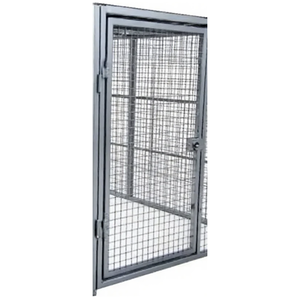 Gabbia di stoccaggio in rete di sicurezza per officina industriale, - Product Image 4