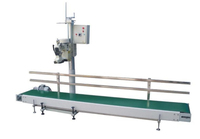 Machine de pesage et de remplissage à vis sans fin pour granulés et poudres alimentaires (5-50 kg) pour sacs, avec machine d'emballage électrique à couture pour sacs en papier
