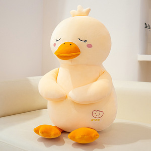 Peluche de Pato Súper Suave para Abrazar, Decoración del Hogar, Alivio del Estrés, Almohada para Dormir, Compañero Cálido - Product Image 3