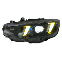 Accessoires automobiles SJC pour BMW Série 4 F32 F82, phare tricolore jaune, blanc, ambre, DRL, lampe avant, feux de jour
