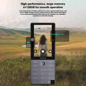 Nouveau téléphone intelligent <span class=keywords><strong>DUO</strong></span> QIN F25 pour seniors avec clavier, 6 Go + 128 Go, écran 3,54 pouces, Android 14, compatible <span class=keywords><strong>Google</strong></span> Play - Product Image 5