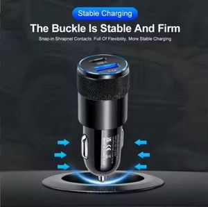 Factory USB Quick Car Charger 15W 3.1A <b>Type</b> <b>C</b> PD Fast Charging Phone Car <b>Adapter</b> for Phone16 15 13 12 11 Pro Max - Product Image 5