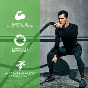 Poudre d'électrolytes Keto au potassium et BCAA <span class=keywords><strong>pour</strong></span> adultes, marque distributeur, saveur pomme, 10-19g de protéines, boisson hydratante - Product Image 4