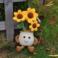 Großhandel Niedliche Künstliche Topfblumen |   Kreative Heimdekoration für Wohnzimmer & Nachttisch |   Ideale Geschenke & Wohnaccessoires