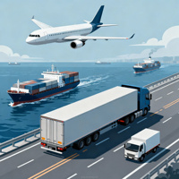 Transitaire maritime et aérien Chine-USA-Europe, agent d'expédition express, DDP, LCL, porte-à-porte, services logistiques rapides et moins chers pour Amazon FBA