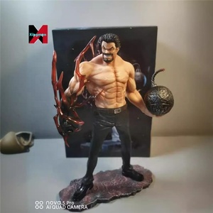 One Pieced GK Hero Fall Busoshoku Haki Monkey D Garp Standing Pose estatua modelo coleccionable Anime figura decoración de escritorio - Product Image 4