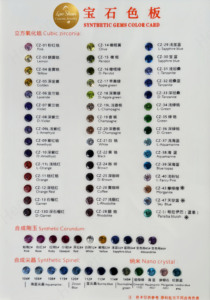 จี้ดอกไม้ทองเหลืองชุบทอง 18K ประดับเพชร CZ สีสันสดใส สำหรับทำสร้อยคอ - Product Image 4