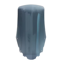 Pare-brise de moto en acrylique PC pour moto de sport, de tourisme ou de rue, anti-UV, résistant aux chocs, transparent, forme personnalisée, OEM, vente en gros, usine chinoise