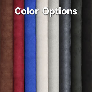 Tissu microfibre auto-adhésif 1.52*15m noir Faux daim tissu intérieur vinyle Wrap - Product Image 5