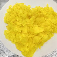 Fournitures de fête, décoration de mariage, confettis biodégradables en pétales pour la décoration de l'allée de mariage, pétales de fleurs