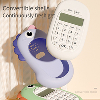 Enfants éducation calcul mathématique formation jouet arithmétique mentale jeu dessin animé licorne coque en silicone mathématiques apprentissage Machine