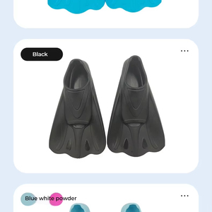 <strong>Swimming</strong> <strong>Flippers</strong> Adult <strong>Children</strong> Models Freestyle Snorkeling Training <strong>Flippers</strong> <strong>Swimming</strong> Equipment Water Supplies - Product Image 5