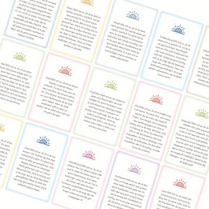 Tarjetas Emocionales Alemanas Transfronterizas: 32 Monstruos Adorables, Tarjetas Emocionales para Niños, Juguetes Educativos para el Aprendizaje Emocional - Product Image 5