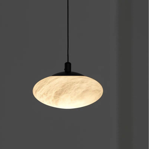 Lampe suspendue moderne et luxueuse pour restaurant, lampe <span class=keywords><strong>magique</strong></span> créative en cuivre et en pierre naturelle, plafonnier en forme de <span class=keywords><strong>boule</strong></span> de marbre - Product Image 6