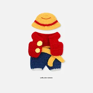 Ropa de Muñeca Tejida a Mano Labu, 17 cm, Estilo de Juego y Anime, Atuendo Extraíble, Ropa para Muñecas - Product Image 1