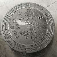 Couvercle de manhole anti-affaissement résistant aux intempéries pour routes