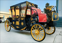 Chariot de calèche de mariage royal électrique à vendre pour le tourisme et le transport spécial