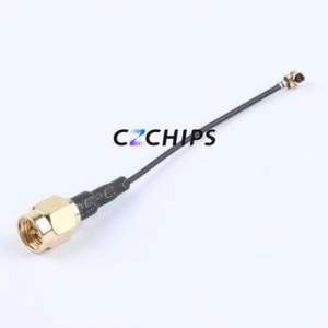 KH-SMAJ-IPEX-RG1.13-B60 RF Cable RF ( Input End Output End: SMA-K to IPEX )( Cable Length: 6cm )( IPEX Generation: 1 gen ) - Product Image 1