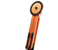 Nouveautés : Support de téléphone multifonctionnel, trépied réglable, rotation universelle à 360°, magnétique E05, idéal pour les voyages, cadeau, orange