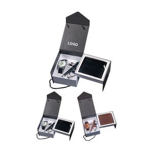 Ensemble cadeau de montres en gros, promotion Saint-Valentin, coffret cadeau de luxe personnalisé avec ceinture et portefeuille pour hommes - Product Image 1