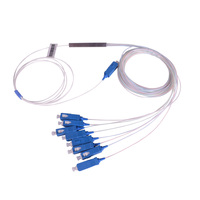SOFTEL FTTH SC UPC 1*8 Mini Splitter de Fibre Optique PLC à Tube en Acier