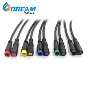Kabel Konektor Tahan Air Julet M8 <span class=keywords><strong>2</strong></span> <span class=keywords><strong>3</strong></span> 4 5 Pin 2Pin 3Pin 4Pin5Pin 6Pin untuk Skuter Listrik Kustom Pabrik, Steker Jantan Betina - Product Image 2