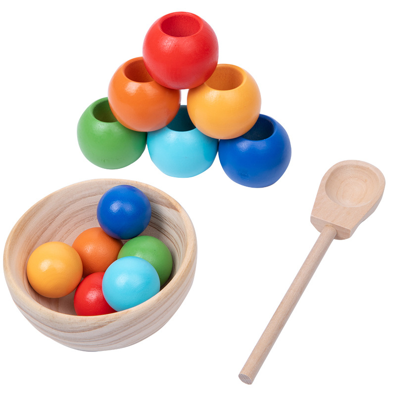 TC-Balle et tasse six couleurs