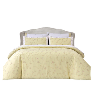 Tùy chỉnh khách sạn bộ đồ giường nhà sản xuất thêu logo Khăn trải giường, gối bao gồm & Duvet bao gồm OEM/ODM cung cấp - Product Image 3