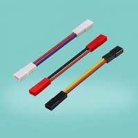 Connecteur mâle-femelle JST 4 broches SYP 2,54 mm, câble en cuivre étamé 1007 22AWG pour connexion de bande LED et diode lumineuse