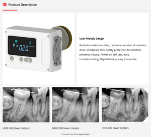 Nueva Llegada: Máquina Portátil de Rayos X Dental Handy 70KV 2mA <span class=keywords><strong>VDX</strong></span> 7020/<span class=keywords><strong>VDX</strong></span> 7030 Clase II para Uso Veterinario y Humano - Product Image 3