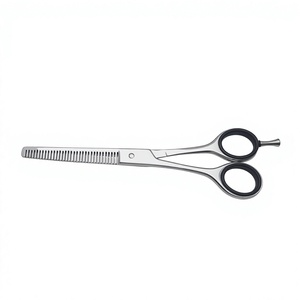 Ciseaux de barbier en acier inoxydable pour la coupe et le coiffage professionnels en salon - Product Image 2