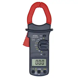 fabriek prijs een hoge kwaliteit DT201 3 1/2 digitale klem multimeter stroomtang