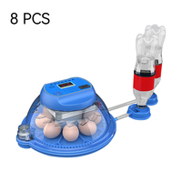 Petite taille ménage éclosoir poussins couveuse 26 oeufs automatique oiseaux poulet incubateur