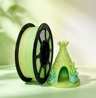 Filamen Printer 3D PLA Matte Rainbow Diameter 1.75mm 1kg Akurasi Dimensi 0.002mm Ketahanan Lebih Kuat Gulungan Rapi 200C