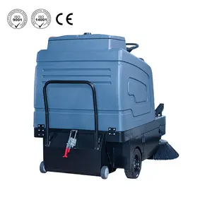 China Electric Street Cleaning Machine Electric Floor Sweeper Industrial Ride-on Asphalt Sweeper For Sale