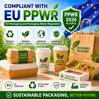 Boîte à Biryani Personnalisable de Luxe en Papier Kraft Jetable – Contenants Écologiques pour Repas Chinois et Riz – Boîte Pliante pour Commandes de Nasi